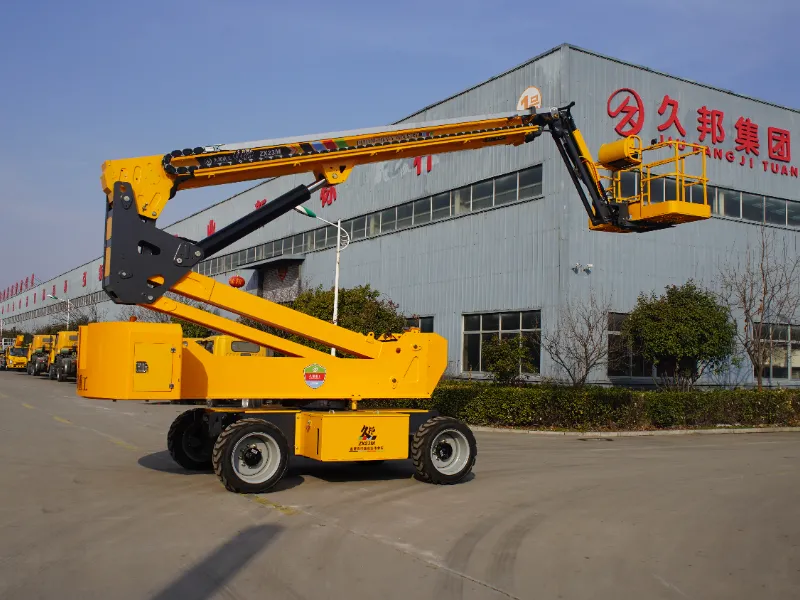 Подъемная рабочая платформа с прямым рычагом длиной 23 метра